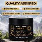 100% Pure Himalayan Shilajit Resin (Gold Grade)