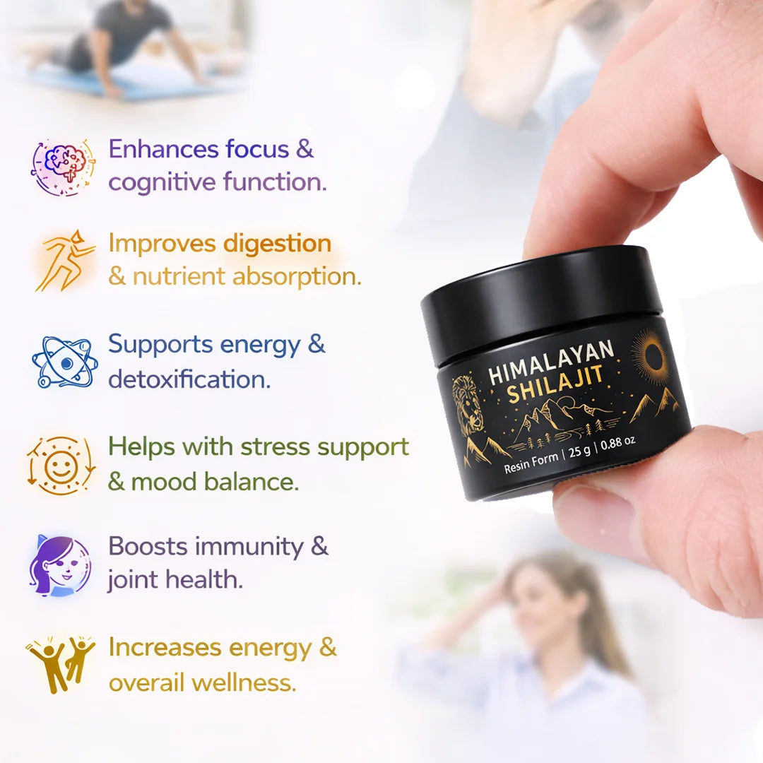 Pure Himalayan Shilajit Resin