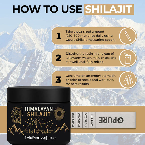Shilajit Dubai | How to use